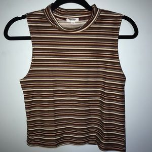 🌼3/$30🌼 Ardene Striped Collar Tank
